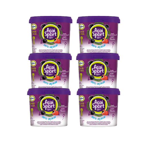 6 x Acai Sport Zero 180 gr