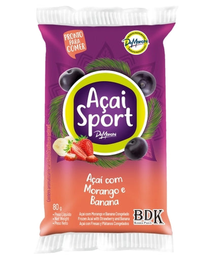 BARRA ACAI SPORT Frutilla y Platano 80 G